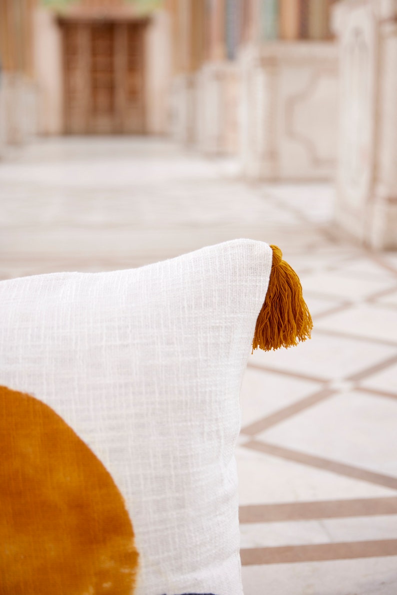Handmade Kantha King Quilt: Block Printed Cotton Bedspread