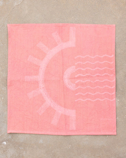 Boho Placemat Napkin Set: Handmade Cotton Table Linens, Kantha Stitch