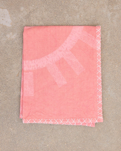 Boho Placemat Napkin Set: Handmade Cotton Table Linens, Kantha Stitch