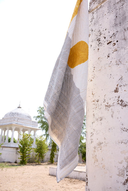 Personalized Baby Quilt: Hand-Stitched Cotton Kantha Blanket